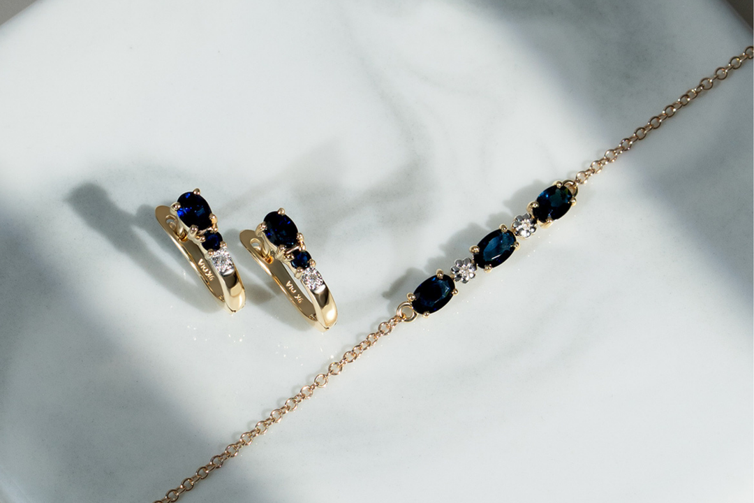 How to spot genuine sapphire in earrings