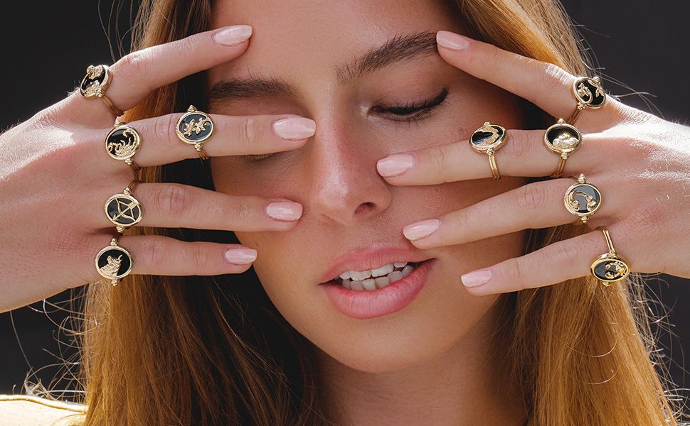 How do you clean black onyx rings without dulling the stone?