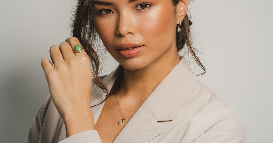 Gemstone jewellery for a job interview