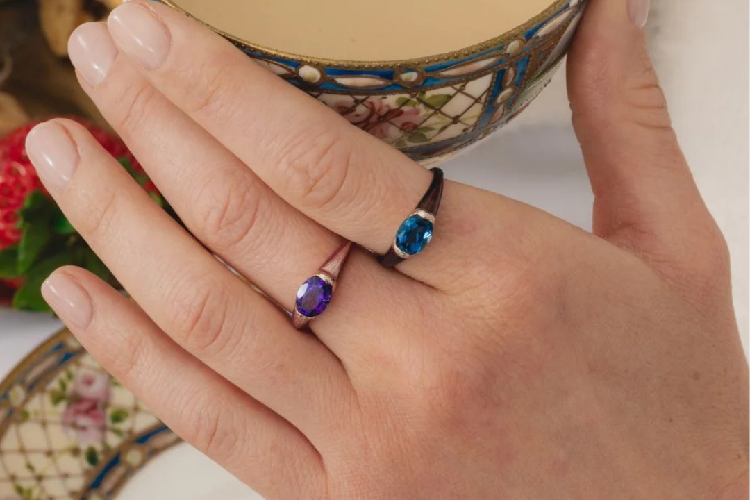 Best gemstone rings under £100