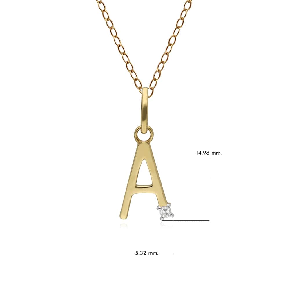 191P0738019_Initial_Diamond_Letter_Necklace_In_9ct_Yellow_Gold_A