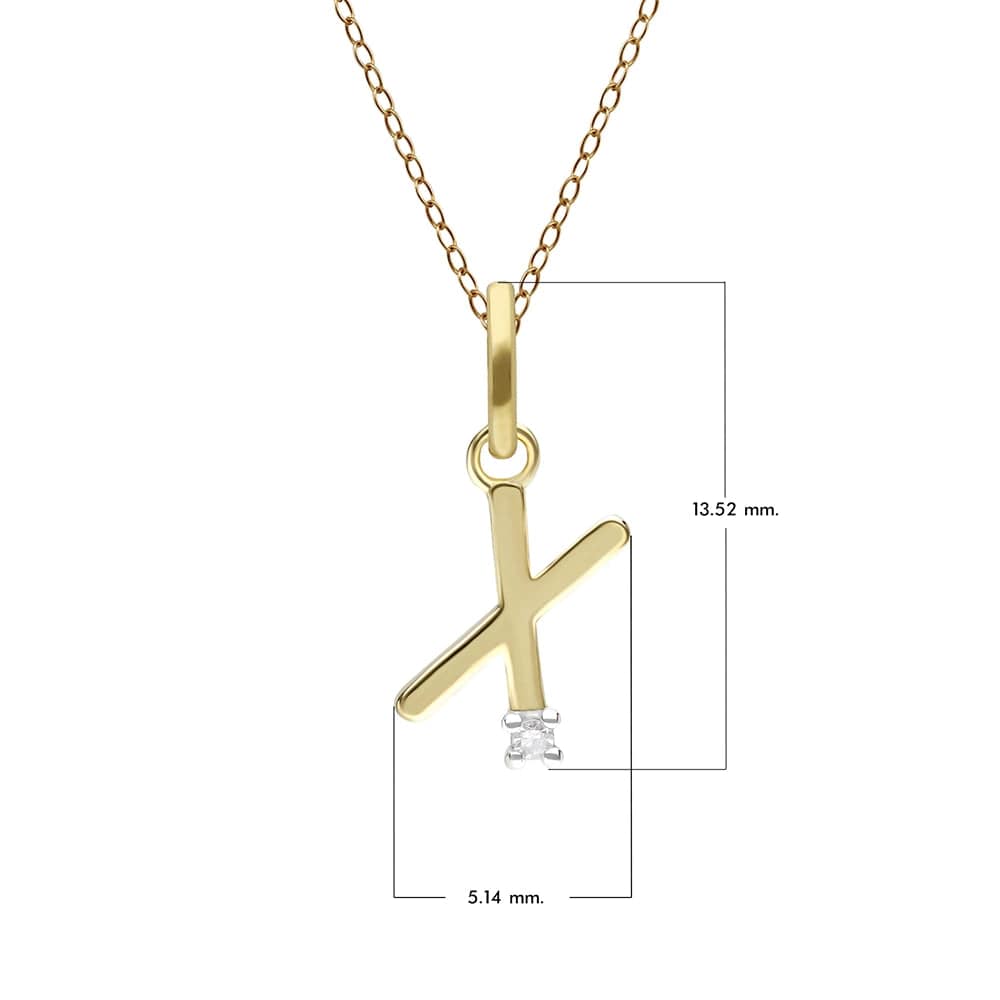 191P0738019_Initial_Diamond_Letter_Necklace_In_9ct_Yellow_Gold_X