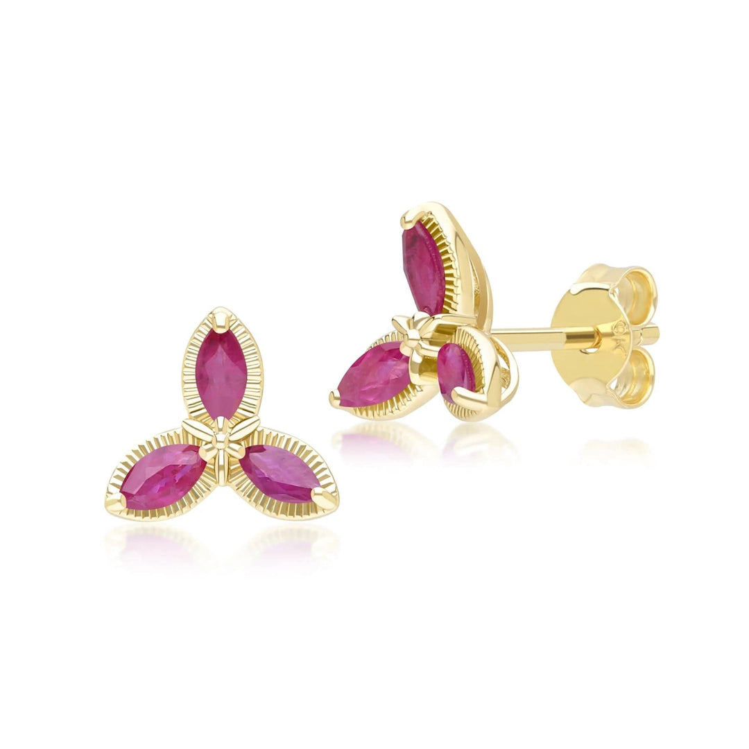 floral-marquise-ruby-stud-earrings-in-9ct-yellow-gold-132e2931029