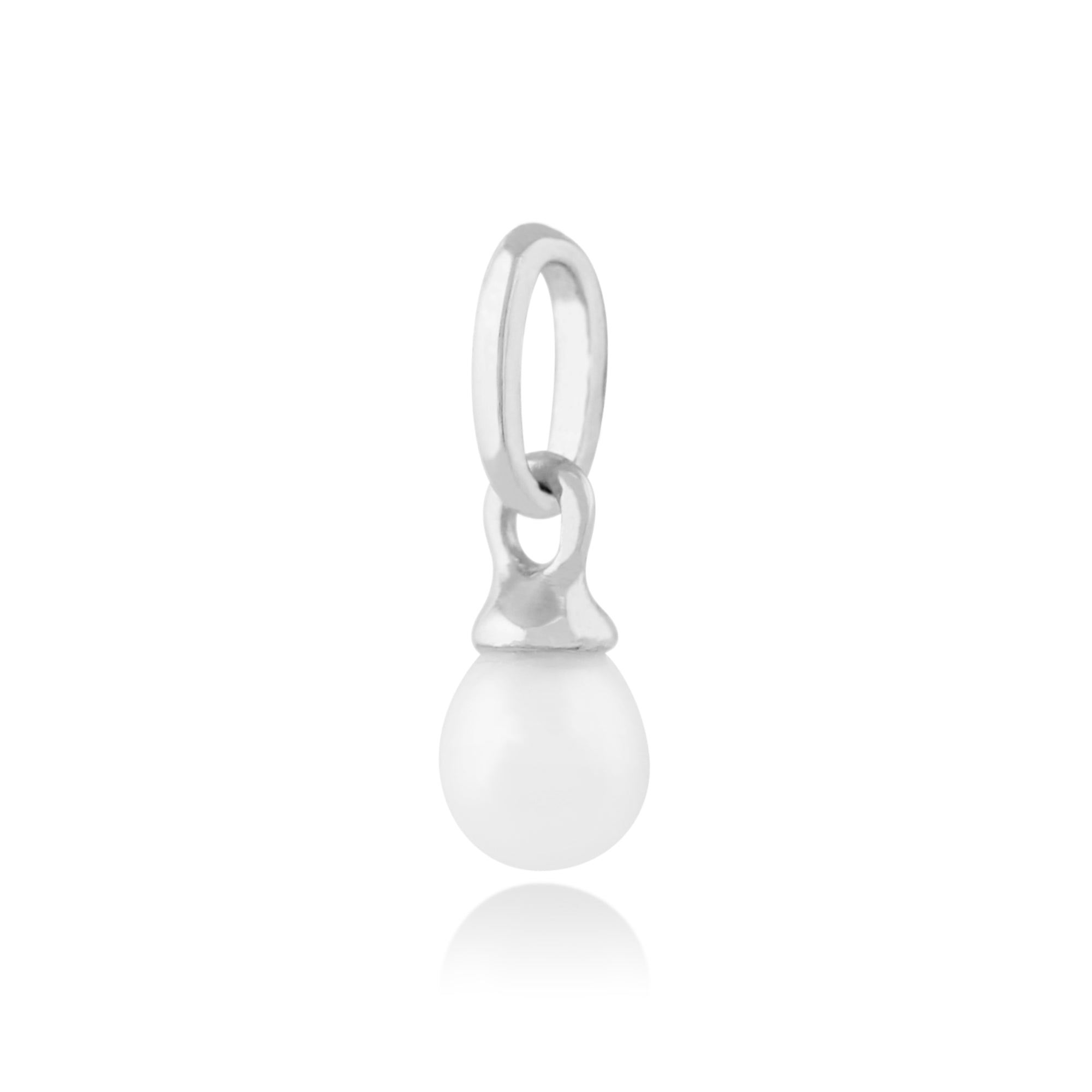 117P0099019 Classic Freshwater Pearl Pendant in 9ct White Gold 2