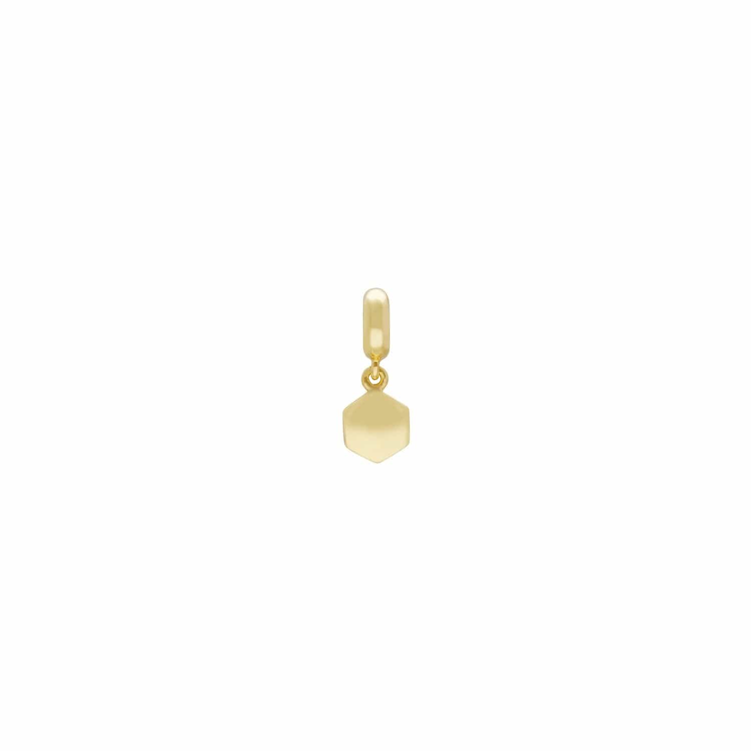 201D180301925 Achievement 'Her Story' Gold Plated Charm 1